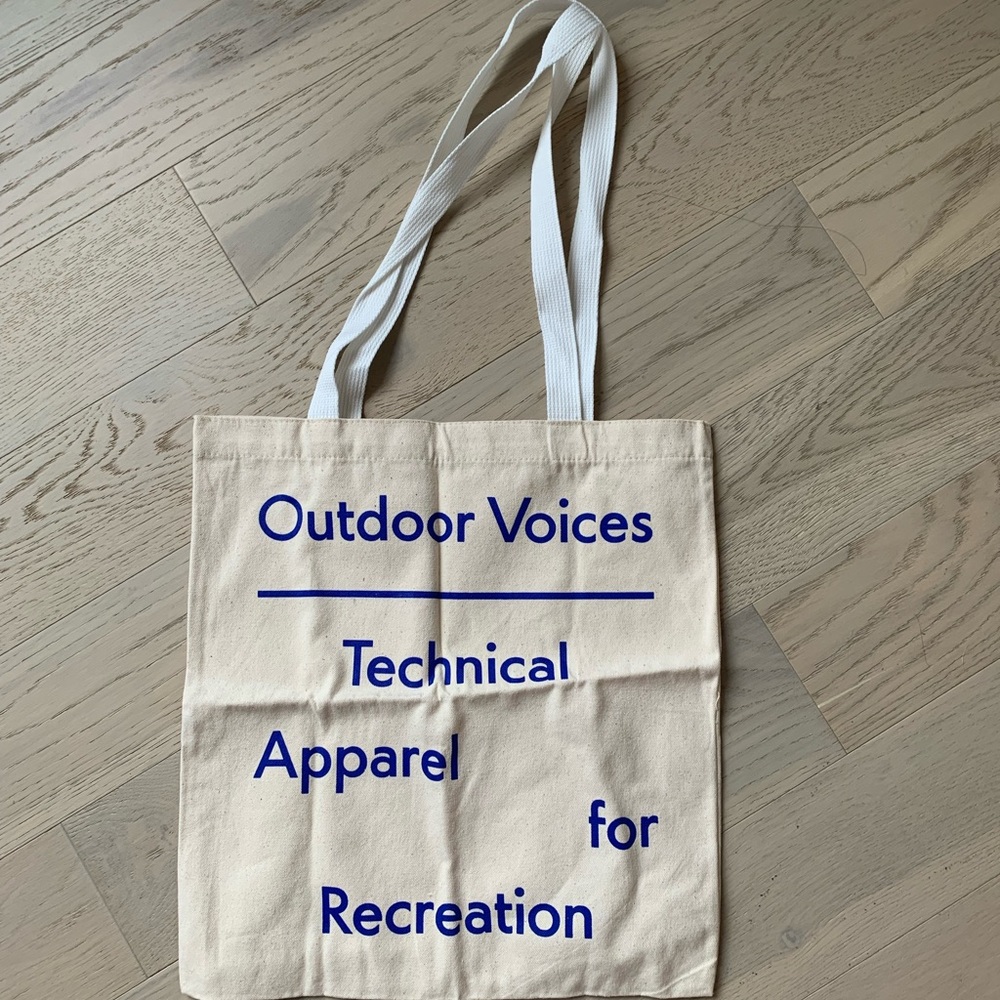 Brand new Outdoor Voices Tote Bag